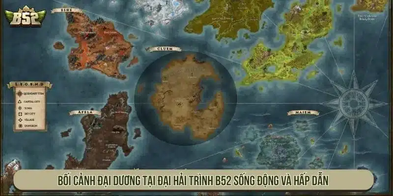 Cơ Chế Đại Hải Trình B52 Vận Hành Và Các Tính Năng Đặc Biệt Bối cảnh đại dương tại Đại hải trình B52 sống động và hấp dẫn