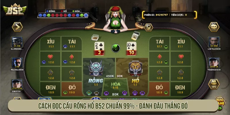 Cách Đọc Cầu Rồng Hổ B52 Chuẩn 99% Đánh Đâu Thắng Đó Cách Đọc Cầu Rồng Hổ B52 Chuẩn 99% - Đánh Đâu Thắng Đó